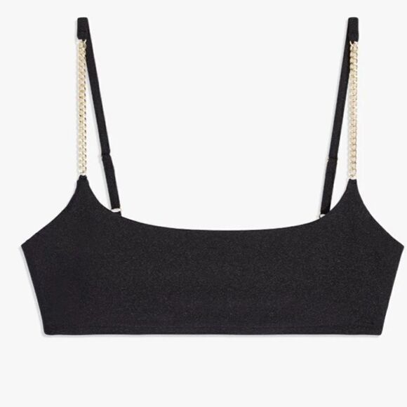 WEWOREWHAT
CHAIN METALLIC BRA TOP - Picture 1 of 7